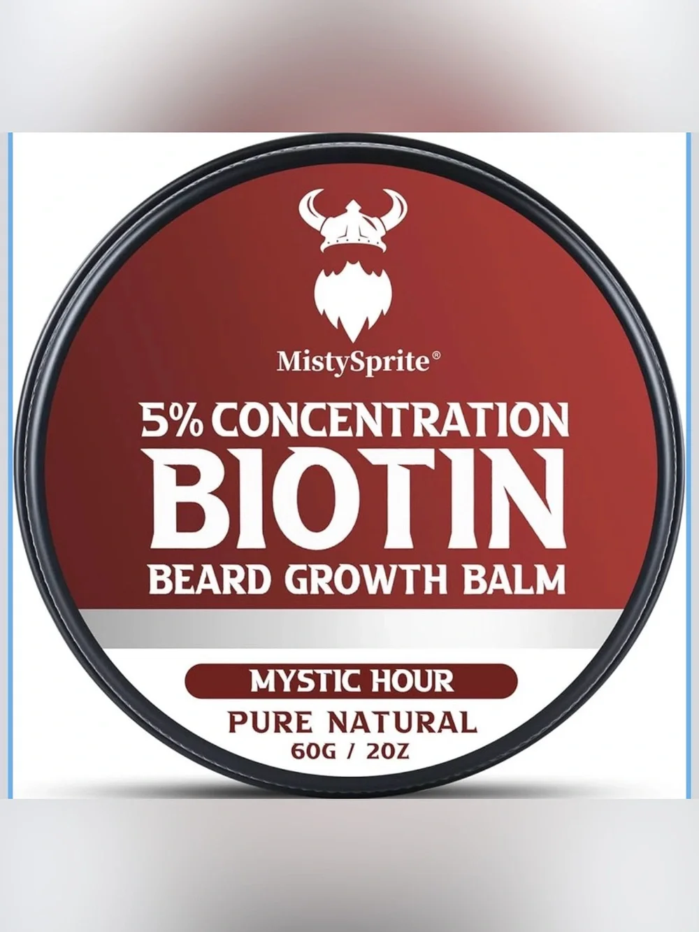 Biotin Beard Growth Balm - Red (Mystic Hour)